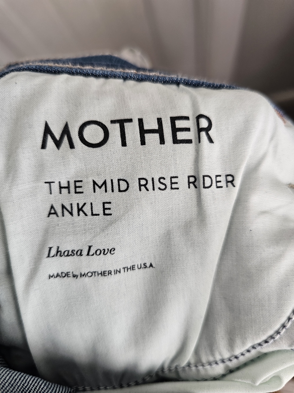 MOTHER The MID RIDE RIDER ANKLE - Picture 8 of 14
